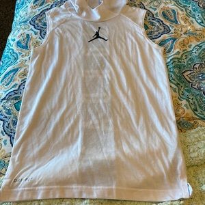Jordan sleeveless shirt with hood
